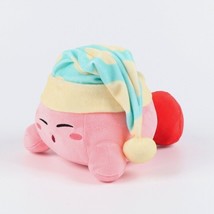 CS Super Cute Sleeping Kirby Figure Plush Doll Game Super Star Kirby Collection  - £22.94 GBP