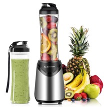 Smoothie Blender Personal Size 300 Watts With 2 Pieces 18 Oz Bpa Free Tr... - £47.97 GBP
