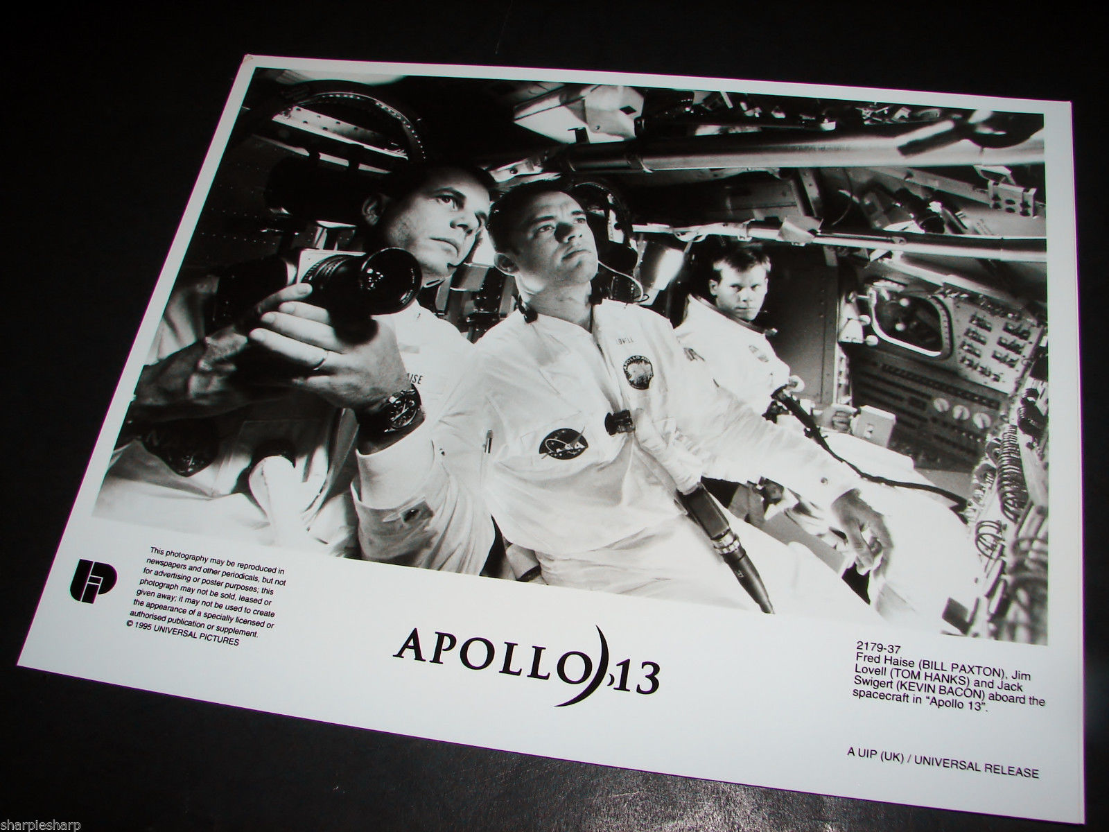 1995 Ron Howard Movie APOLLO 13 8x10 Photo TOM HANKS Bill Paxton Kevin ...