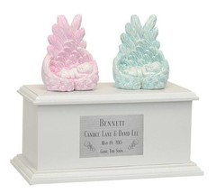 Protected By Angels Twin or Triplet Infant Urn - £154.10 GBP