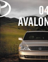 2004 Toyota AVALON sales brochure catalog 1st Edition 04 US XL XLS - £6.25 GBP