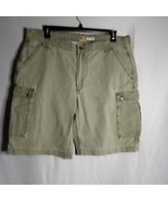 Carhartt Shorts Mens 40 Mint Green Relaxed Fit Cargo Outdoor Hiking Gorp... - $34.32 CAD