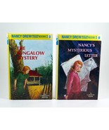 Lot of 2 - Vintage Nancy Drew Flashlight Series Hardcover Books #8 and #3 - £3.59 GBP
