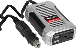 Vector 120 Watt Power Inverter, Pi120Sv, 12V Dc, 120V Ac, Dual Usb Charging - £28.92 GBP