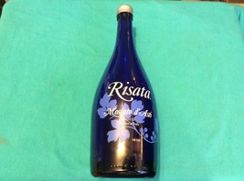 RISCATA MOSCATO d&#39;ASTI EMPTY BOTTLE with CAP - D.O.C.G.-750 ml - COBALT ... - $21.20 CAD