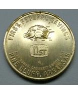 Vintage FIRST FEDERAL SAVINGS Pine Bluff ARKANSAS RAZORBACKS 1978 Footba... - $452.20 MXN