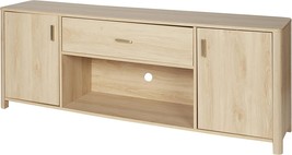 Emerson Storage Media Console Stand For Tvs Up To 79&quot;, 66&quot; X, By Decor T... - $149.96