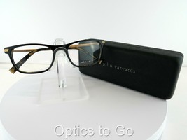 John Varvatos V 412 BLACK / TORTOISE 54-18-145 Eyeglasses Frames - £34.24 GBP