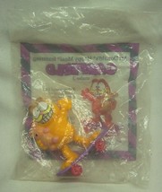 1988 McDonald&#39;s GARFIELD CAT W/ POOKY ON SKATEBOARD 2&quot; ACTION FIGURE TOY... - $14.85