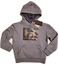 Under Armour Girls Hoodie Sweatshirt Cold Gear GRAY  Youth Small YSM - £15.84 GBP