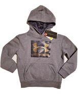 Under Armour Girls Hoodie Sweatshirt Cold Gear GRAY  Youth Small YSM - $377.73 MXN
