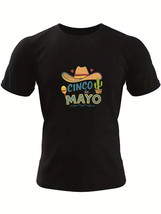 Cinco de Mayo Tee Shirt, Tees for Men, Casual Short Sleeve T-shirt for Summer - £18.68 GBP