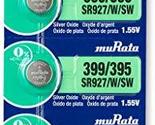 Murata 395/399 Battery SR927/W/SW 1.55V Silver Oxide Watch Button Cell (... - $5.36+