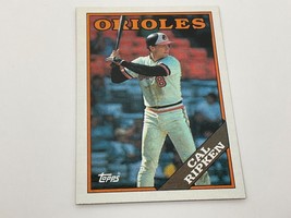 Cal Ripken Jr. Topps #650 Baseball 1988 Trading Card Baltimore Orioles - £10.67 GBP