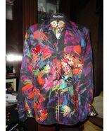 Robert Graham Limited Ediition Emboridered Long Sleeve Shirt Size Medium - $6,830.46 MXN