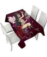 Sexy Goth Queen Roses and Pearls Tablecloth - $37.90+