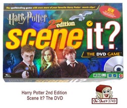 Harry Potter 2nd Edition Scene It? The DVD Game - used - £19.60 GBP