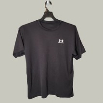 Under Armour Shirt Womens Medium Short Sleeve Polyester - £11.61 GBP