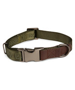 Reddy Olive Jacquard Dog Collar,  Small  By: Reddy - $18.80