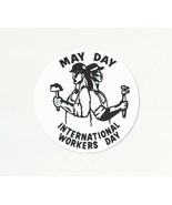 RETRO MAY DAY INTERNATIONAL WORKERS DAY 3&quot; Union Labor related Sticker - $5.53 CAD