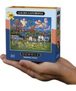 Golden Gate Bridge 210 Piece Mini Personal Jigsaw Puzzle 9 x 11" Dowdle - $19.80