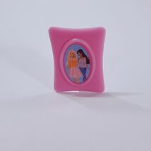 Barbie picture photo frame pink fashionistas friend miniature mini part ... - $10.00