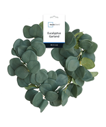 Mainstays Everyday Artificial Eucalyptus Garland 5 Feet Green - $445.60 MXN