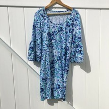 Lilly Pulitzer Carlile Dress Size XS Iris Blue High Manetenance $179 - $54.04