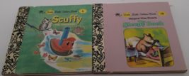 Little Little Golden Book Miniatures Lot of 2 The Sleepy Book/Scuffy the Tugboat - £8.26 GBP