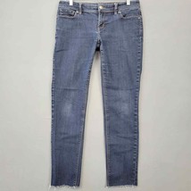 The Limited Denim Women Jeans Size 10 Blue Stretch Regular Skinny Low Rise Zip - £10.23 GBP
