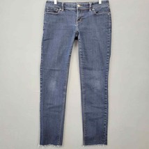 The Limited Denim Women Jeans Size 10 Blue Stretch Regular Skinny Low Rise Zip - £9.77 GBP