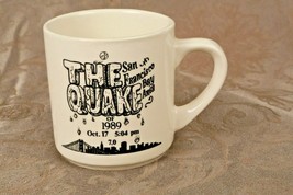 The Quake 1989 Bay Area San Francisco Sky Line Golden Gate Bridge Coffee Mug - £12.22 GBP