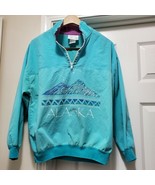 Vintage 80s Prairie Mountain Alaska Womens 1/4 Zip Light-weight Jacket L - $30.71