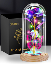 Mother&#39;s Day Gifts for Mom Her, Rose Flower Gifts for Women, Birthday Gi... - £31.23 GBP