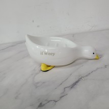 ifWeey Soap containers Cute Duck Soap Dish - Sloped Drain Design - $15.66