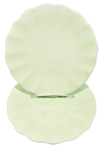American Atelier Athena Salad Plates 8.5&quot; Mint Green Set of 2 - £16.05 GBP
