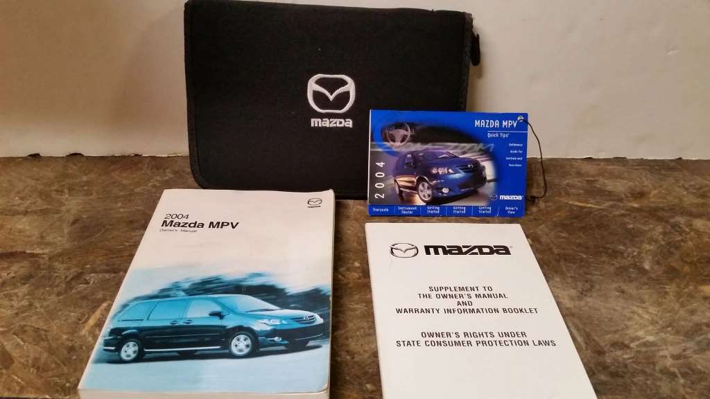 2004 Mazda MPV Owners Manual Guide Book - $49.49