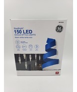 GE StayBright 150 LED Icicle-Style Lights Warm White with White Wire #52... - $400.02 MXN