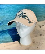 Seacology Japan White Twill Blue Turtle Fish Embroidered Adjustable Base... - $27.88 CAD