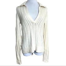 Charter Club Ivory Cable Knit Sweater Sz Small NWT New - £21.30 GBP
