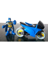 Fisher Price Imaginext DC Super Friends Batboy Batman Figure &amp; Motorcycle - $187.97 MXN
