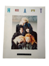 Heart Bad Animals Tour Book Original 1987 Pop Classic Rock Music Color P... - $32.35