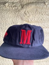 Vintage Marlboro Cigarettes Hat Black Embroidered Baseball Cap Adjustable NEW - £26.81 GBP