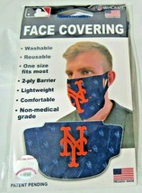 MLB New York Mets Solid Background Face Covering / Mask by WinCraft - £11.98 GBP