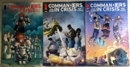 COMMANDERS IN CRISIS lot of (3) issues #7 #9 #11 (2021) Image Comics FINE+ - $15.83