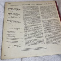   Liszt Les Preludes   Karajan   Philharmonia Orchestra  Angel Records 35613  LP - £4.74 GBP