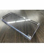Solid Clear Acrylic Rectangle Block Display Base 8-3/8&quot; x 3-1/2&quot; x 3/4&quot; ... - €17,19 EUR