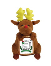 Home Alone prop Little Neros Pizza Reindeer Plush Stuffed Toy Christmas Display - £11.32 GBP