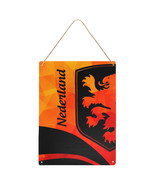 Netherlands Fan&#39;s Soccer Decorative Metal Sign 2023 FIFA Women&#39;s World Cup - $25.97 CAD+