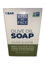 Kiss My Face Olive Oil Aloe Soap Bars 8oz EA 86% Olive Oil - £6.23 GBP
